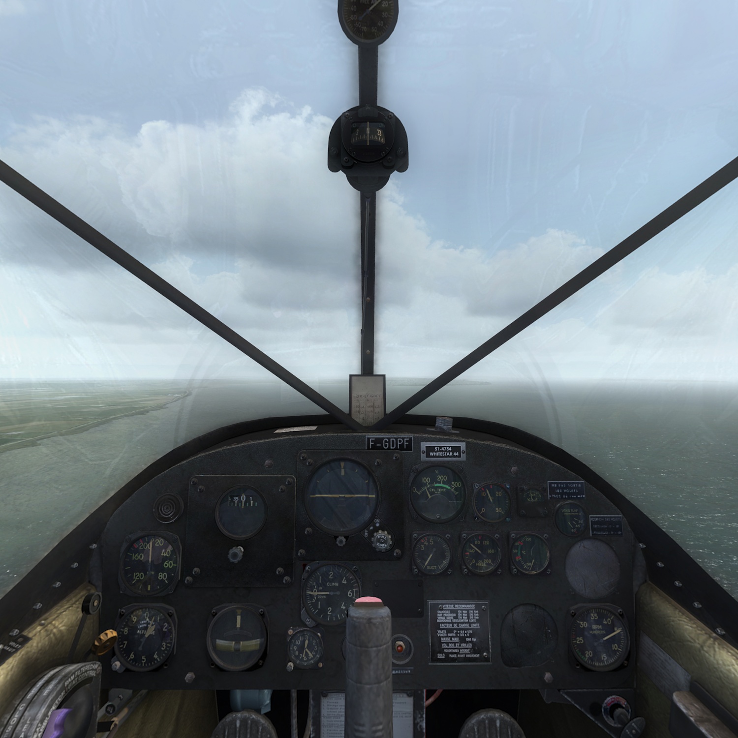 Cessna Bird Dog, view 1, front