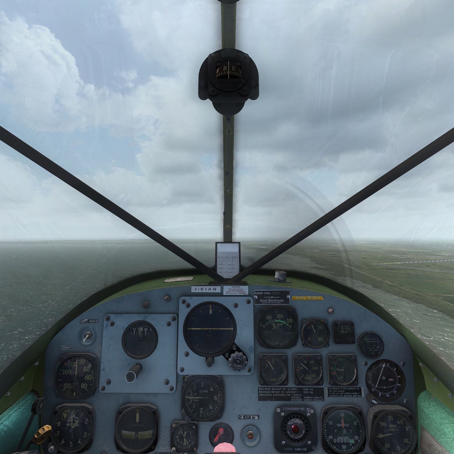 Cessna Bird Dog, view 2, front