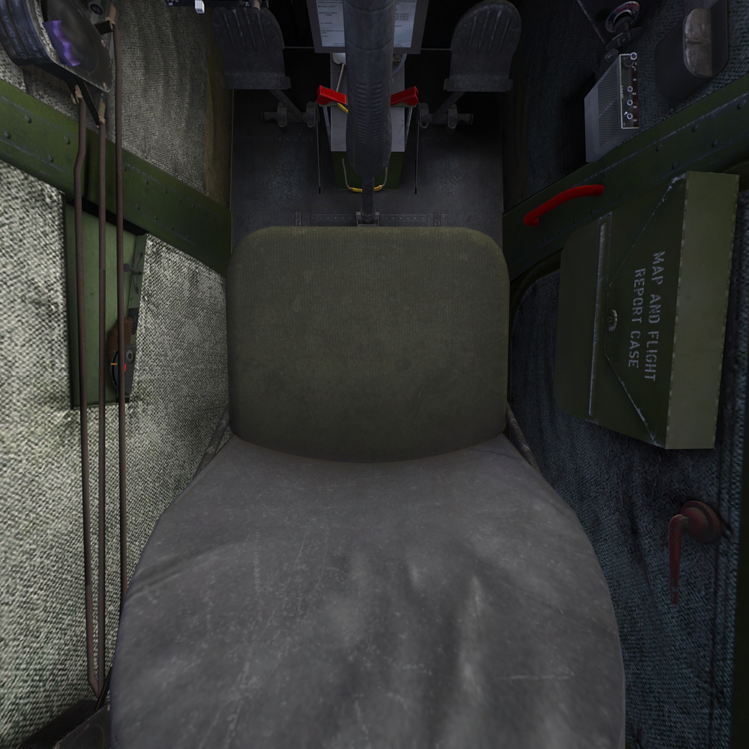 Cessna Bird Dog, view 3, down