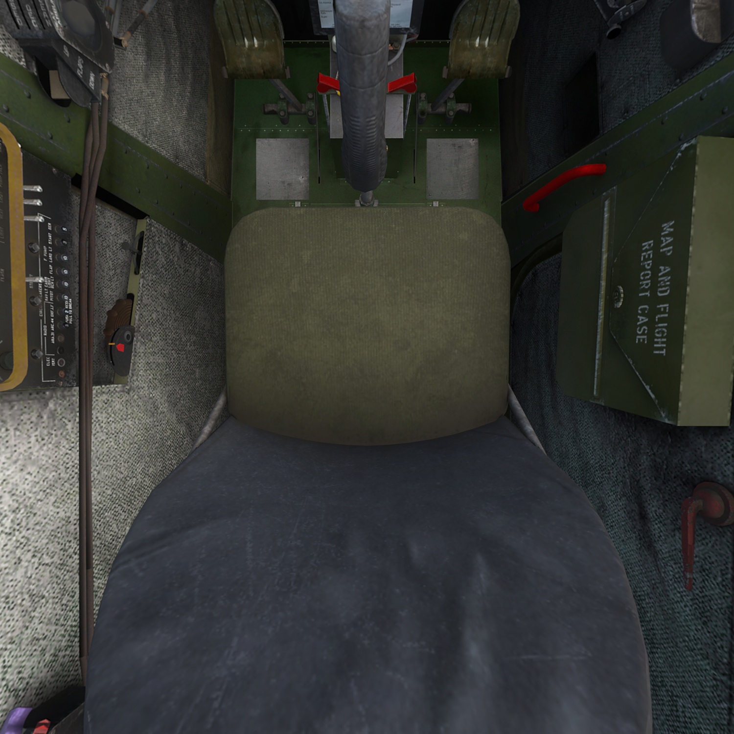 Cessna Bird Dog, view 5, down