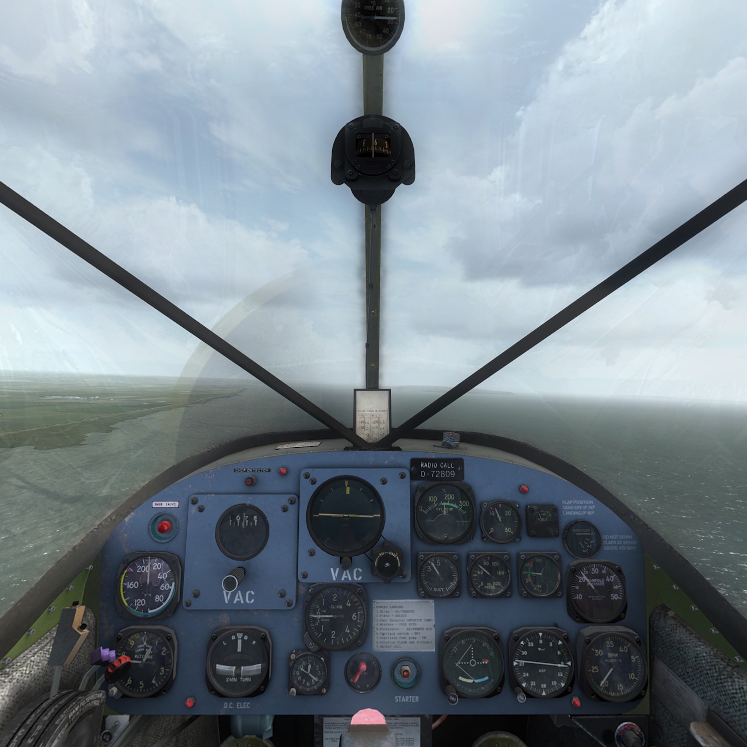 Cessna Bird Dog, view 5, front